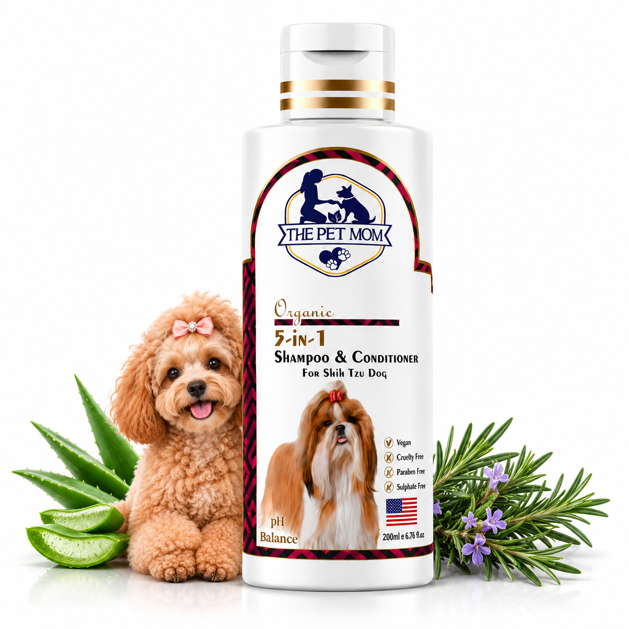 5 In 1 Shampoo & Conditioner For Shih Tzu Dog - 200ml - Image 8