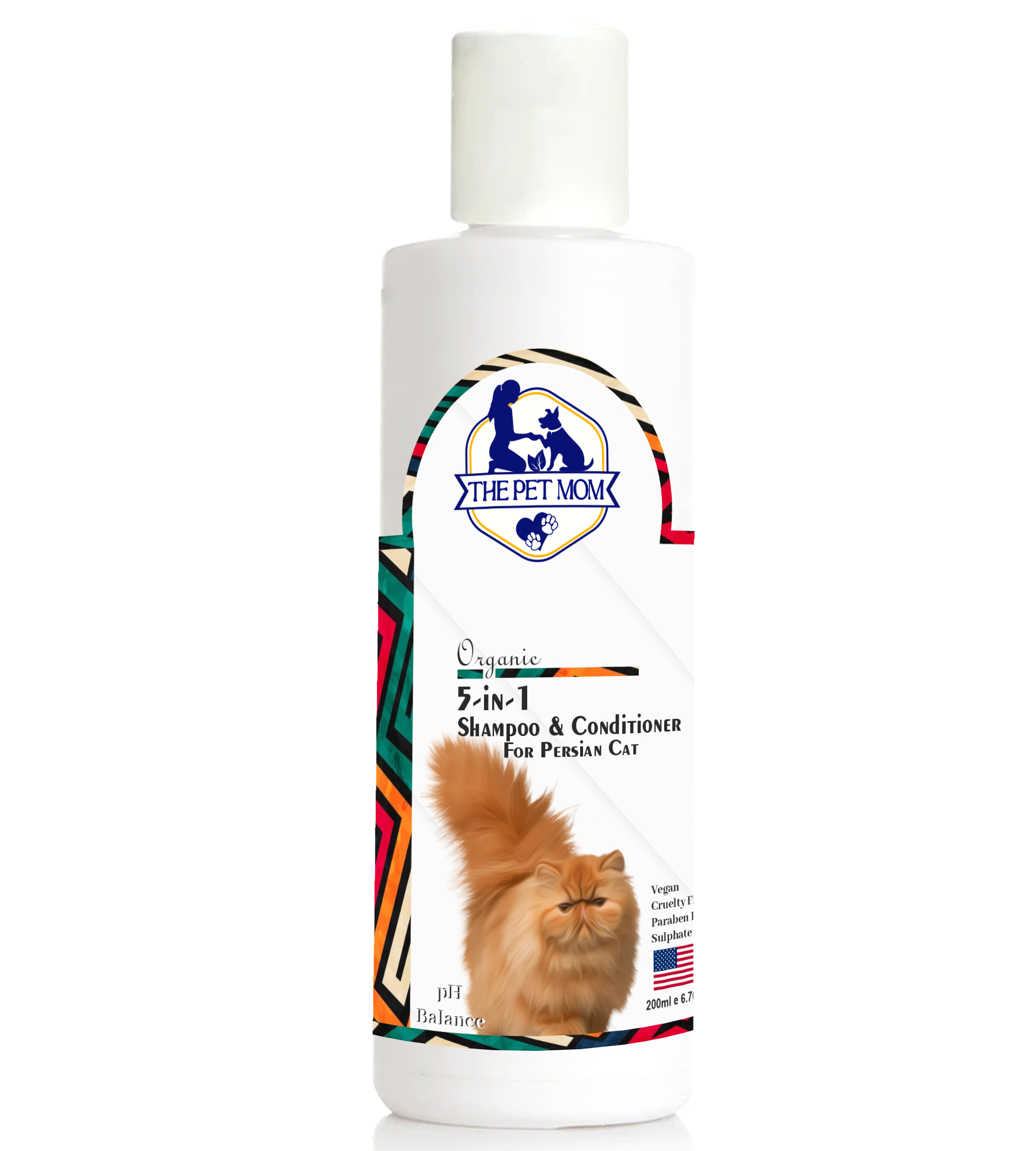 5 in 1 Shampoo & Conditioner for Persian Cat - 200ml - Image 6