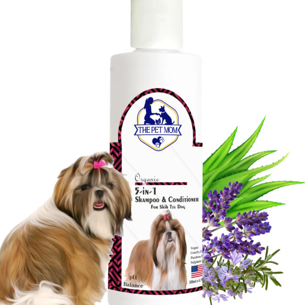 5 In 1 Shampoo & Conditioner For Shih Tzu Dog - 200ml