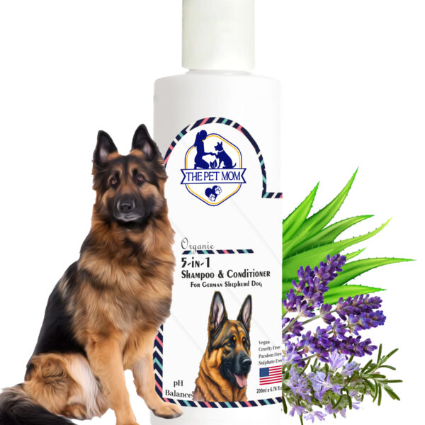 5 in 1 Shampoo & Conditioner for German Shepherd Dog - 200ml