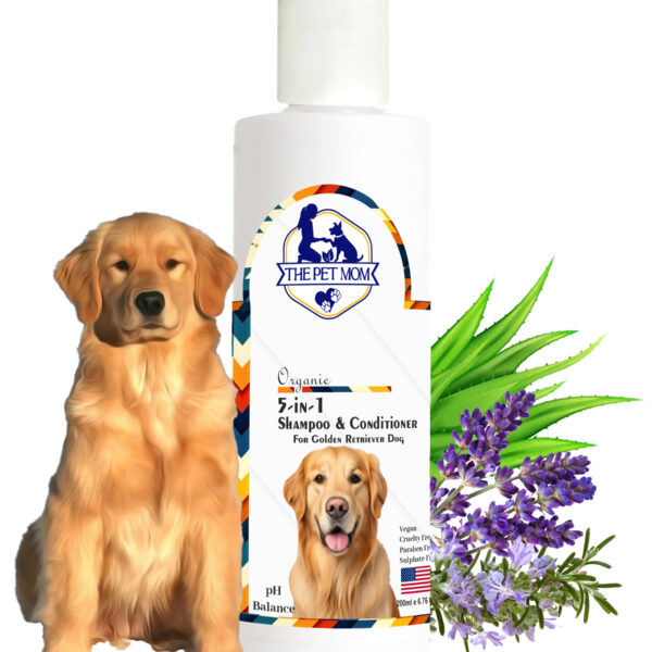 5 in 1 Shampoo & Conditioner for Golden Retriever Dog - 200ml