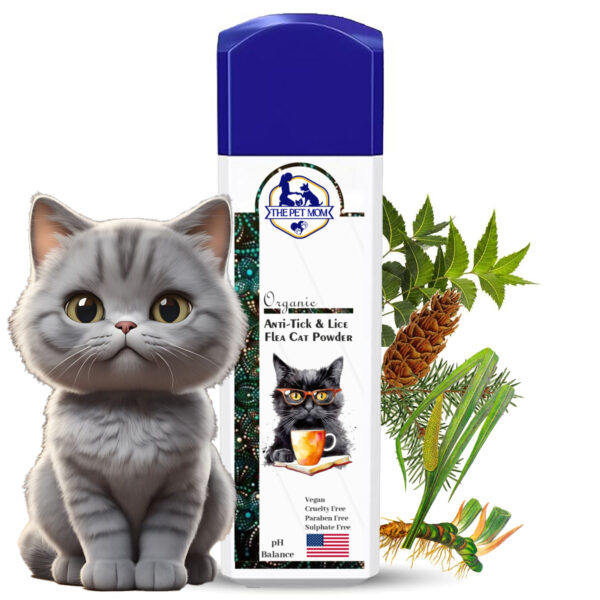 Anti-Tick, Lice & Flea Cat Powder - 100gm