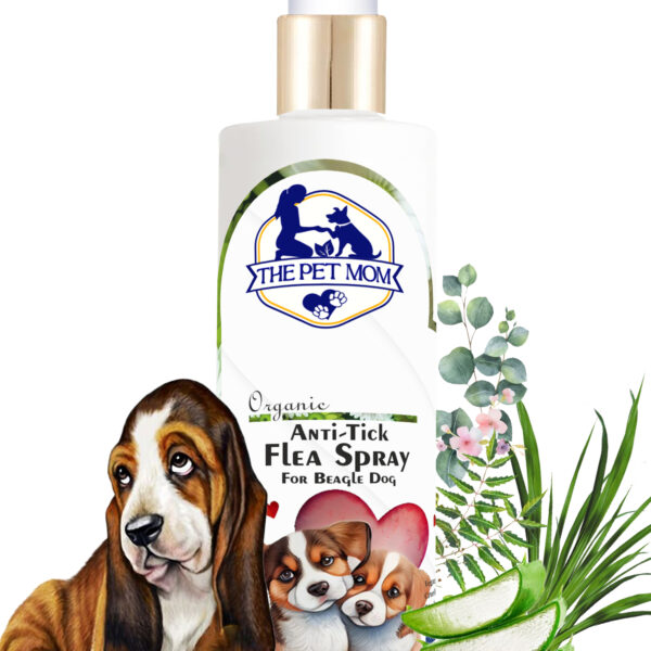 Anti-Tick Flea Spray for Beagle Dog - 200ml