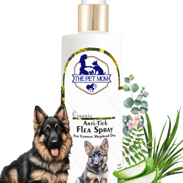 Anti-Tick Flea Spray for German Shepherd Dog - 200ml