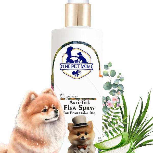 Anti-Tick Flea Spray for Pomeranian Dog - 200ml