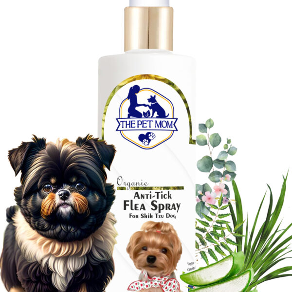 Anti-Tick Flea Spray for Shih Tzu Dog - 200ml