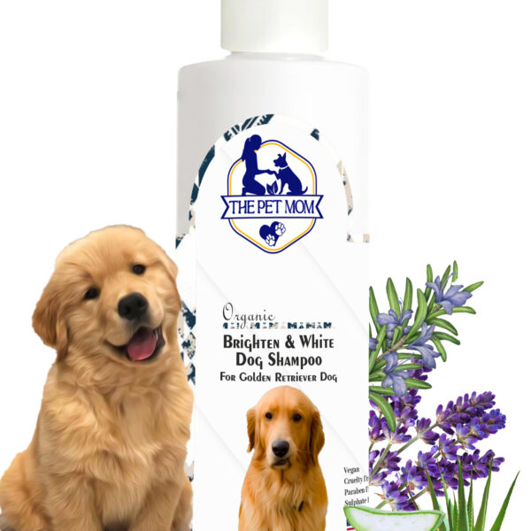 Brighten White Dog Shampoo For Golden Retriever Dog - 200ml