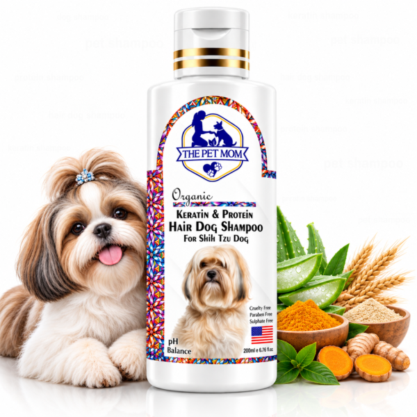 Keratin & Protein Hair Shampoo for Shih Tzu Dog - 200ml
