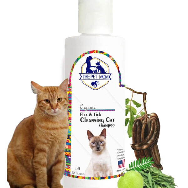 Flea & Tick Cleansing Cat Shampoo - 200ml