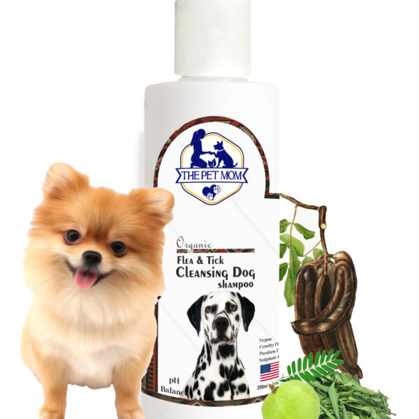 Flea & Tick Cleansing Pomeranian Dog Shampoo - 200ml