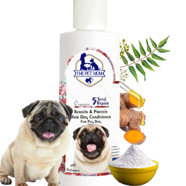 Keratin & Protein Hair Dog Conditioner for Pug Dog - 200ml
