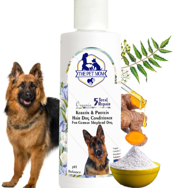 Keratin & Protein Hair Dog Conditioner For German Shepherd Dog - 200ml