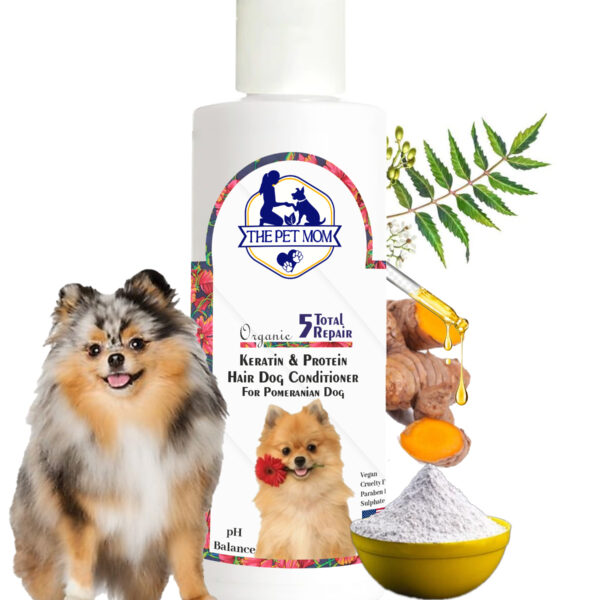 Keratin & Protein Hair Dog Conditioner for Pomeranian Dog - 200ml