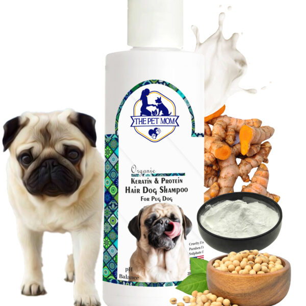Keratin & Protein Hair Shampoo for Pug Dog - 200ml