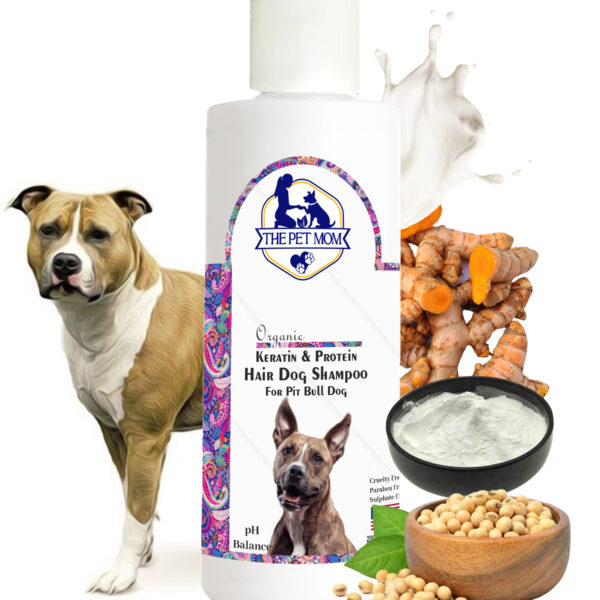 Keratin & Protein Hair Shampoo for Pit Bull Dog - 200ml