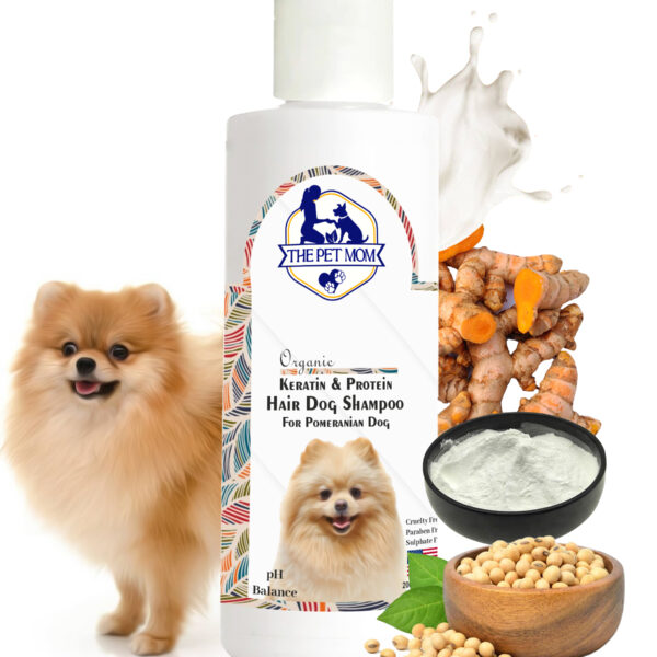 Keratin & Protein Hair Shampoo for Pomeranian Dog - 200ml