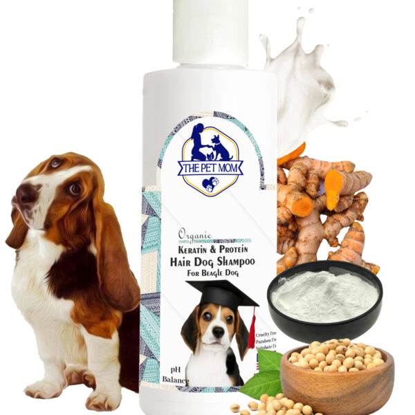Keratin & Protein Hair Shampoo for Beagle Dog - 200ml