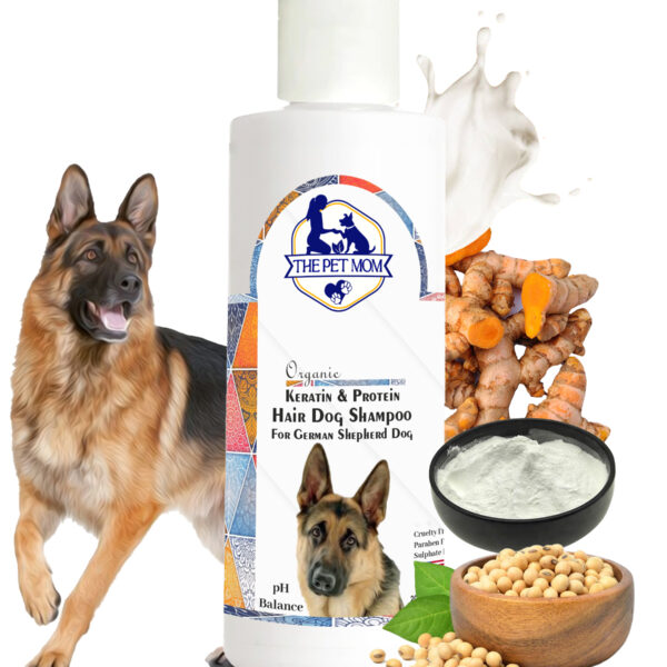 Keratin & Protein Hair Shampoo for German Shepherd Dog - 200ml