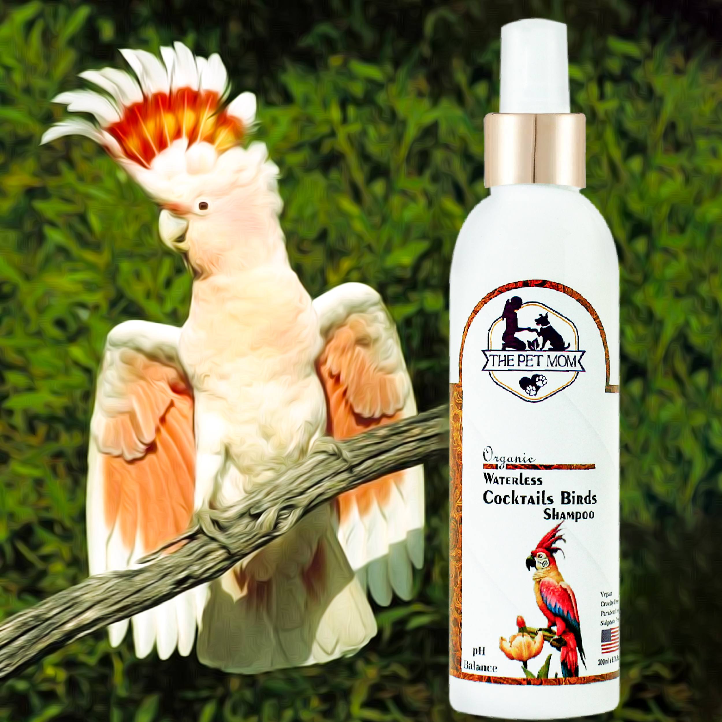 Waterless Cocktails Birds Shampoo - 200ml - Image 3