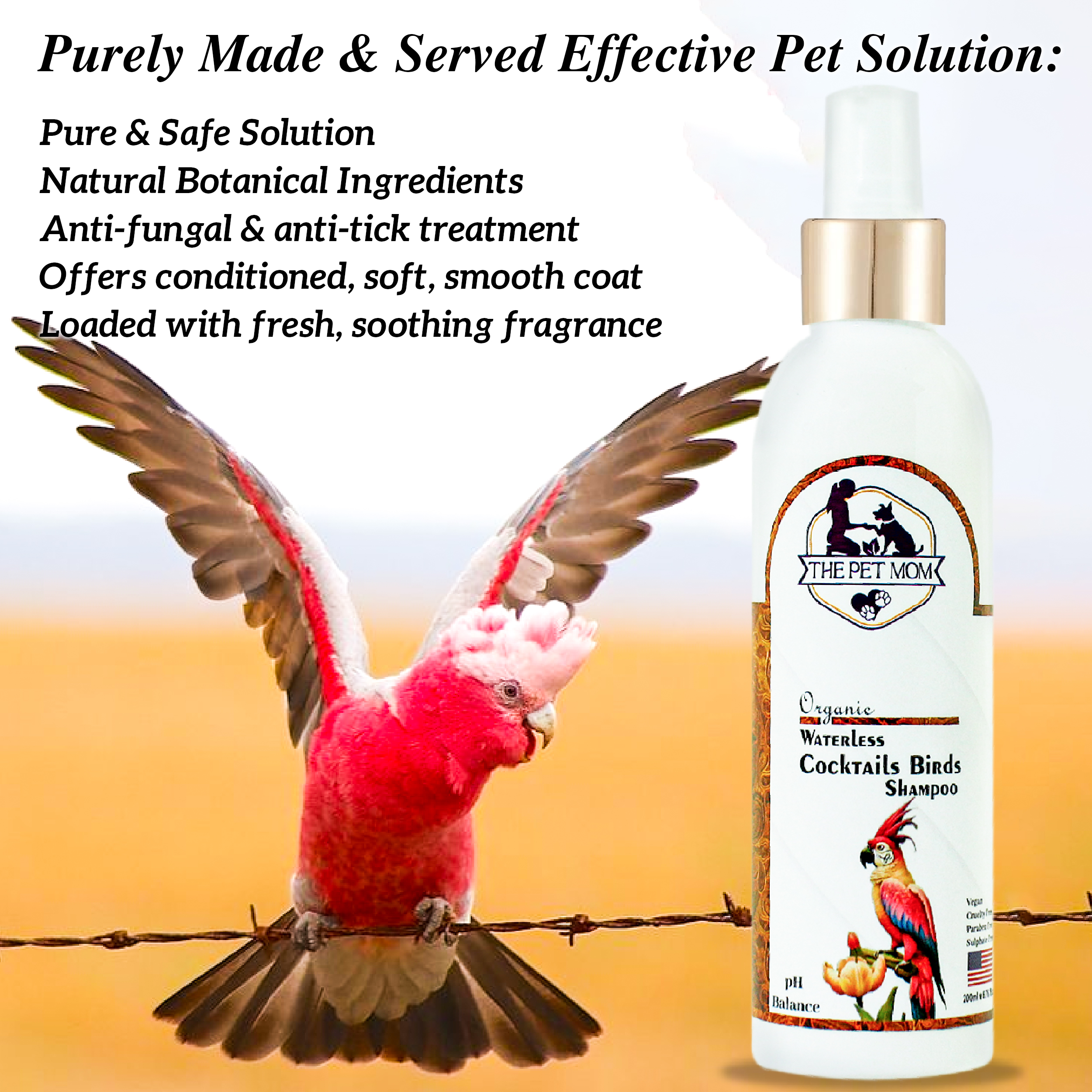 Waterless Cocktails Birds Shampoo - 200ml - Image 4