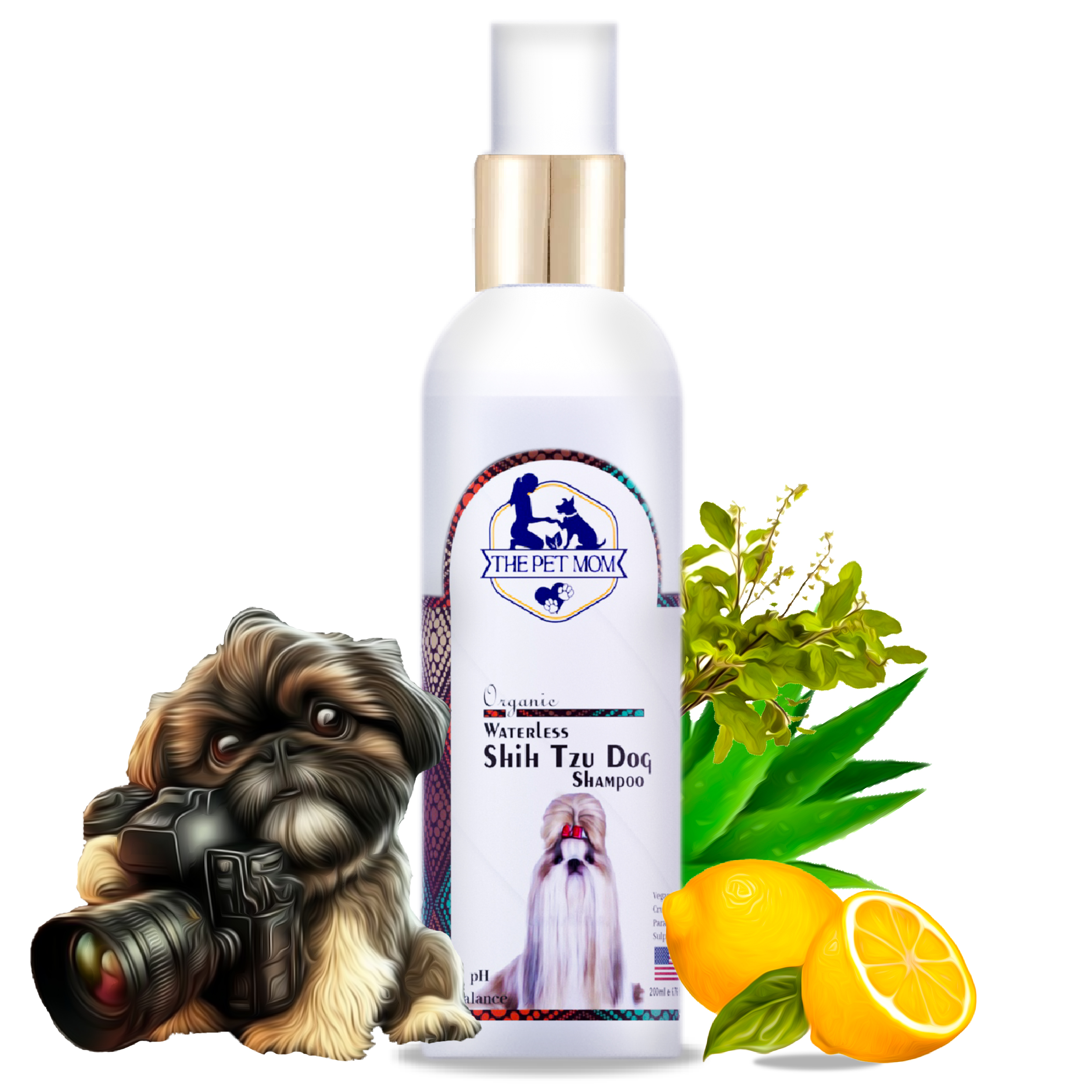 Waterless Shih Tzu Dog Shampoo - 200ml - Image 5