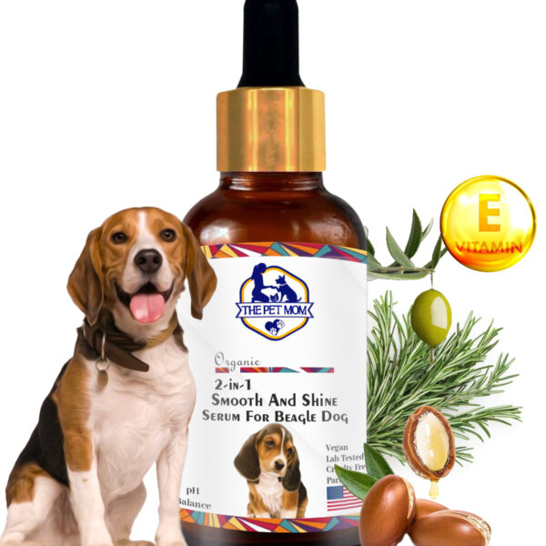 2 In 1 Smooth & Shine Serum For Beagle Dog - 30ml
