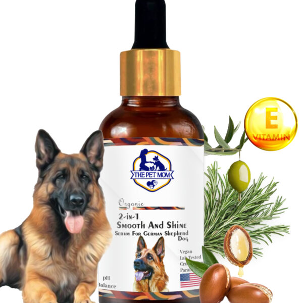 2 In 1 Smooth & Shine Serum For German Shepherd Dog - 30ml