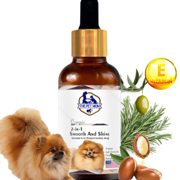2 in 1 Smooth & Shine Serum For Pomeranian Dog - 30ml