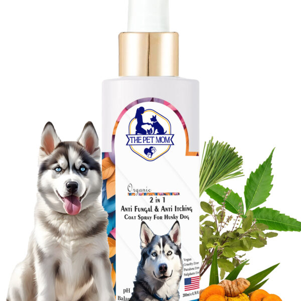 2-in-1 Anti Fungal & Anti Itching Coat Spray For Husky Dog - 200ml