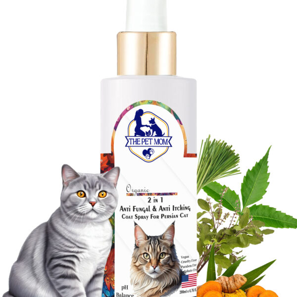 2-in-1 Anti Fungal & Anti Itching Coat Spray For Persian Cat - 200ml