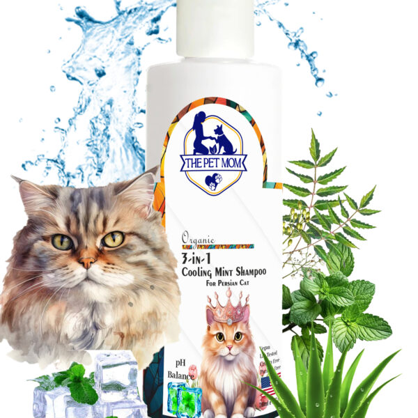3 In 1 Cooling Mint Shampoo For Persian Cat - 200ml