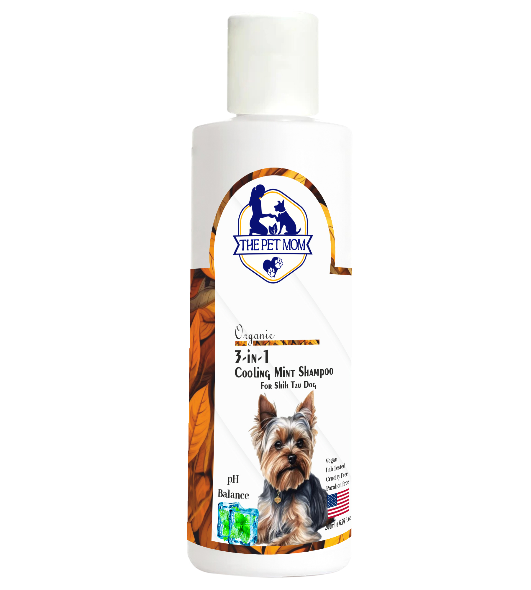 3 In 1 Cooling Mint Shampoo For Shih Tzu Dog - 200ml - Image 6