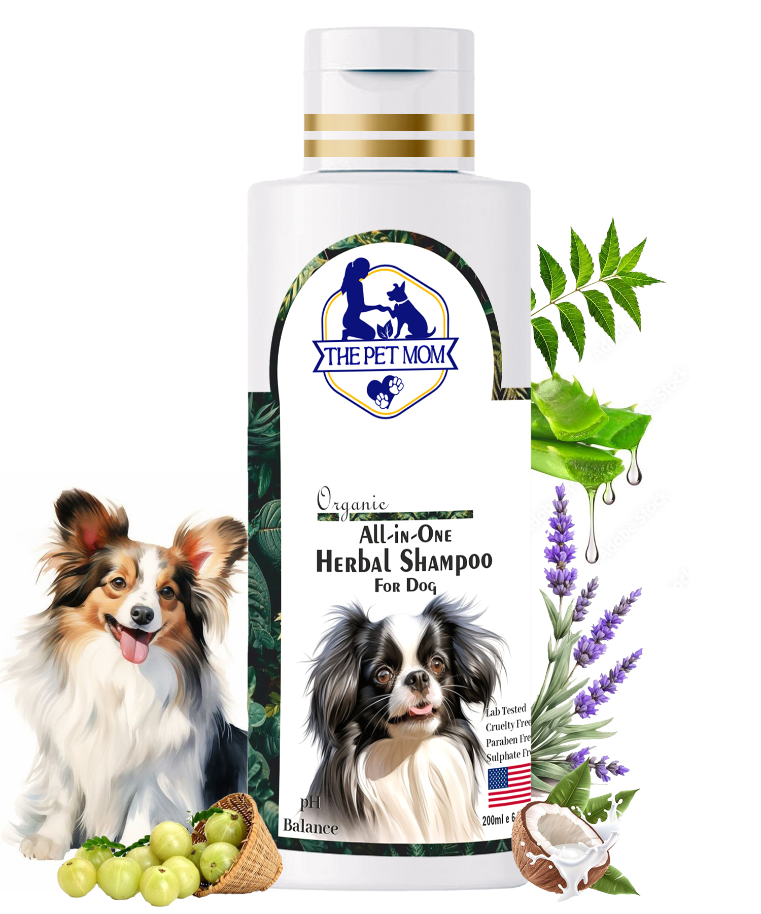 All-in-One Herbal Shampoo For Dog - 200ml