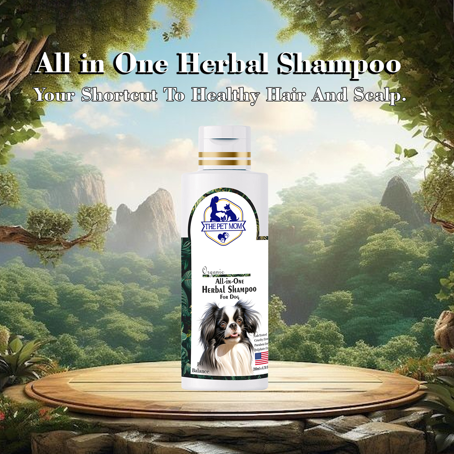 All-in-One Herbal Shampoo For Dog - 200ml - Image 3