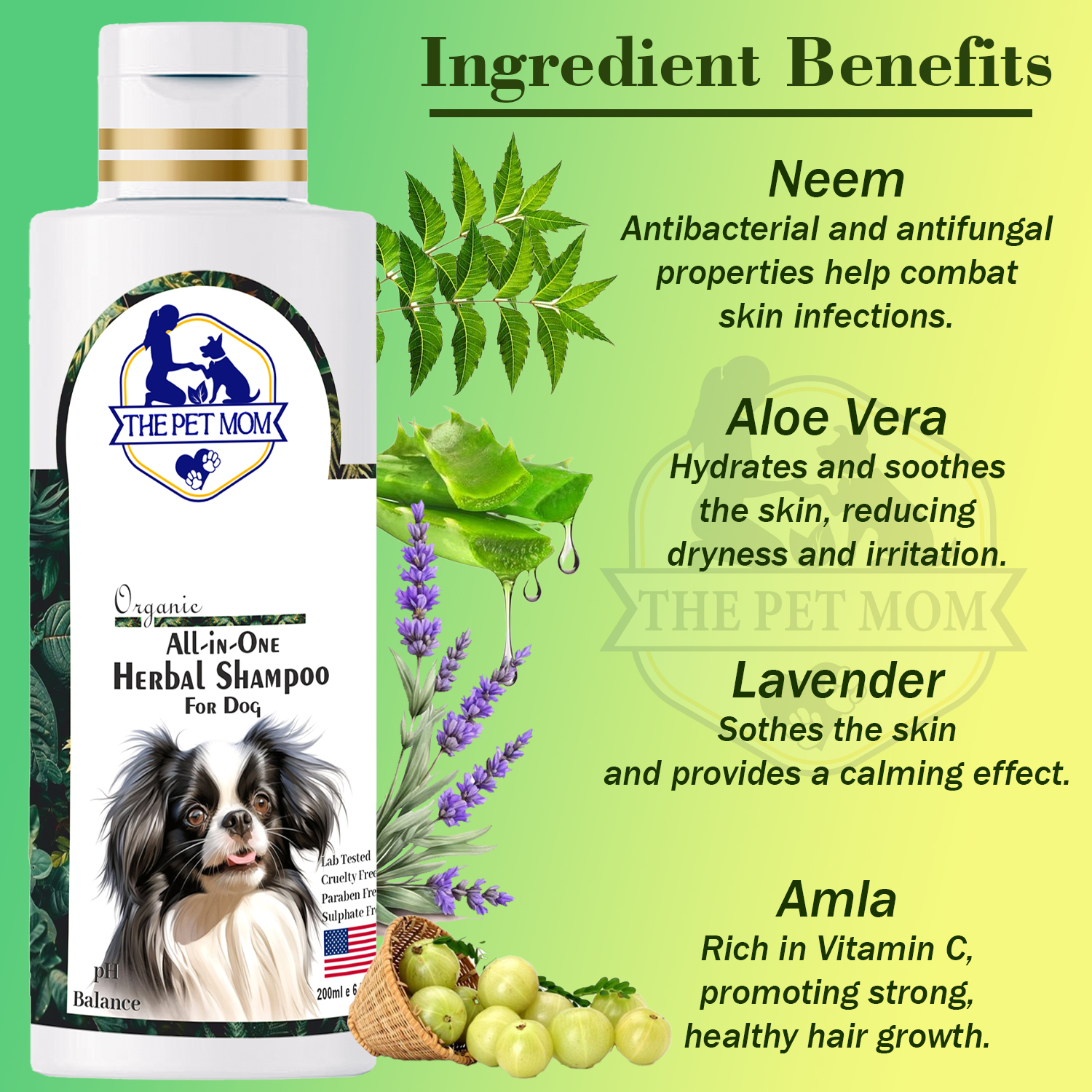 All-in-One Herbal Shampoo For Dog - 200ml - Image 4