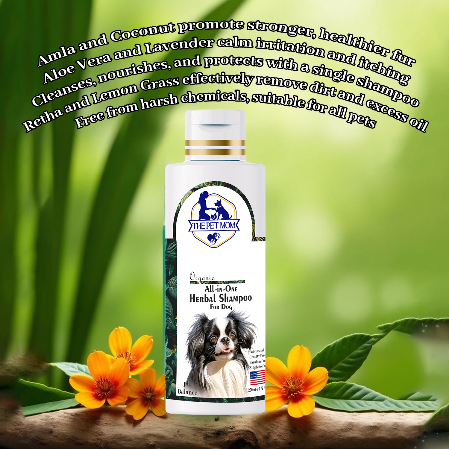 All-in-One Herbal Shampoo For Dog - 200ml - Image 5