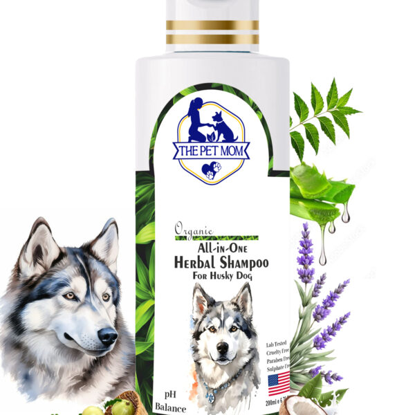 All-in-One Herbal Shampoo For Husky Dog - 200ml