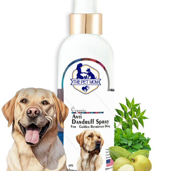 Anti-Dandruff Spray for Golden Retriever Dog - 200ml