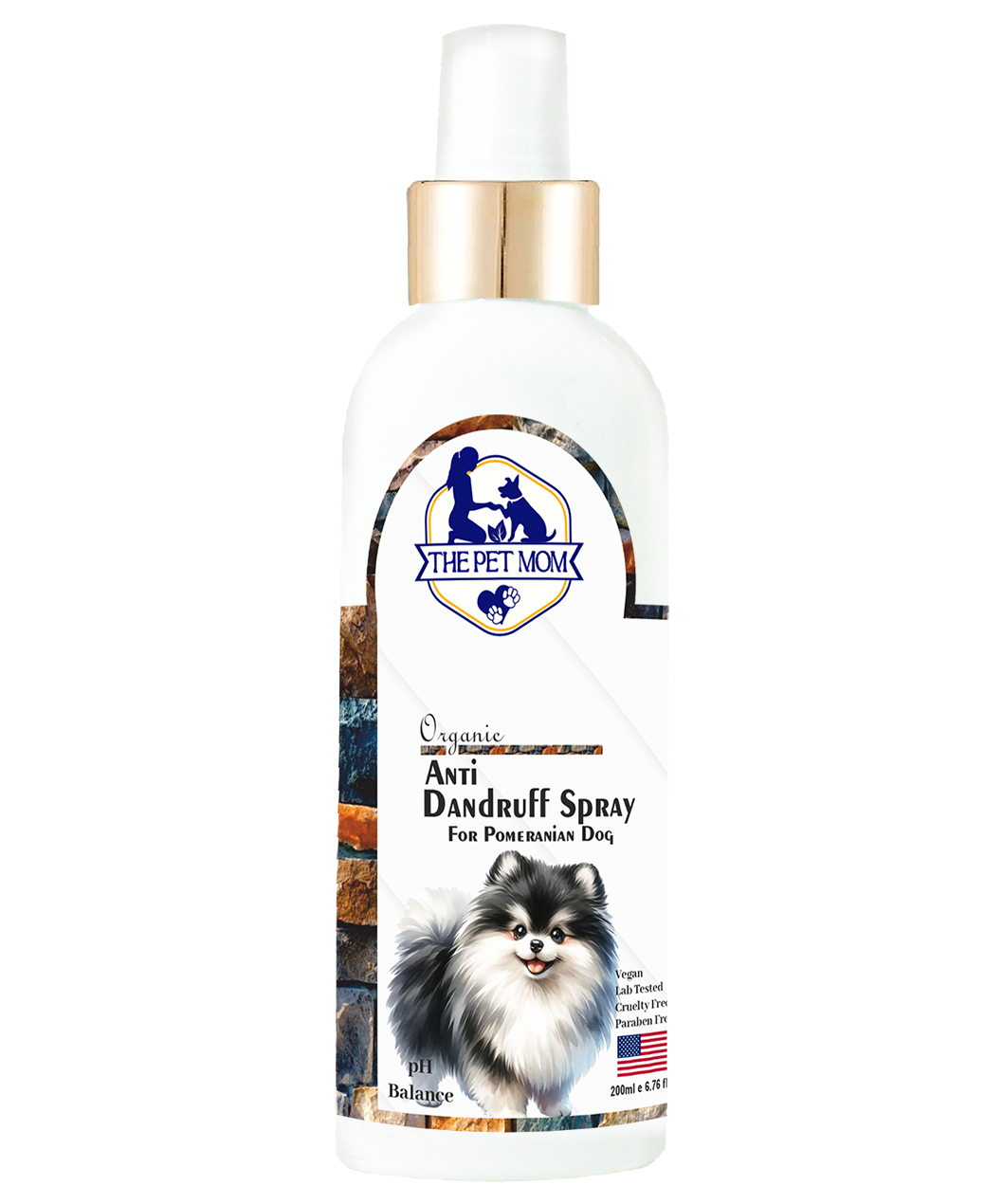 Anti-Dandruff Spray for Pomeranian Dog - 200ml - Image 5