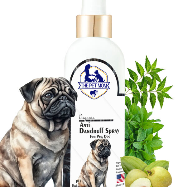 Anti-Dandruff Spray for Pug Dog - 200ml