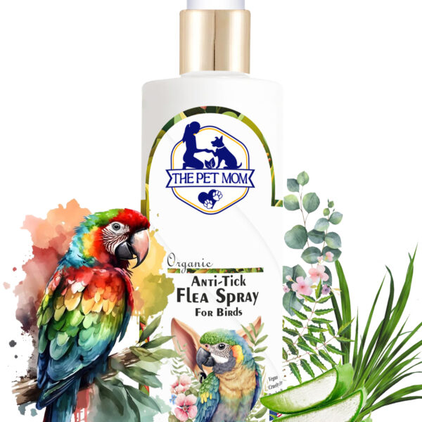 Anti-Tick Flea Spray for Parrots – 200ml