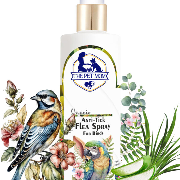 Anti-Tick Flea Spray for Budgerigar – 200ml