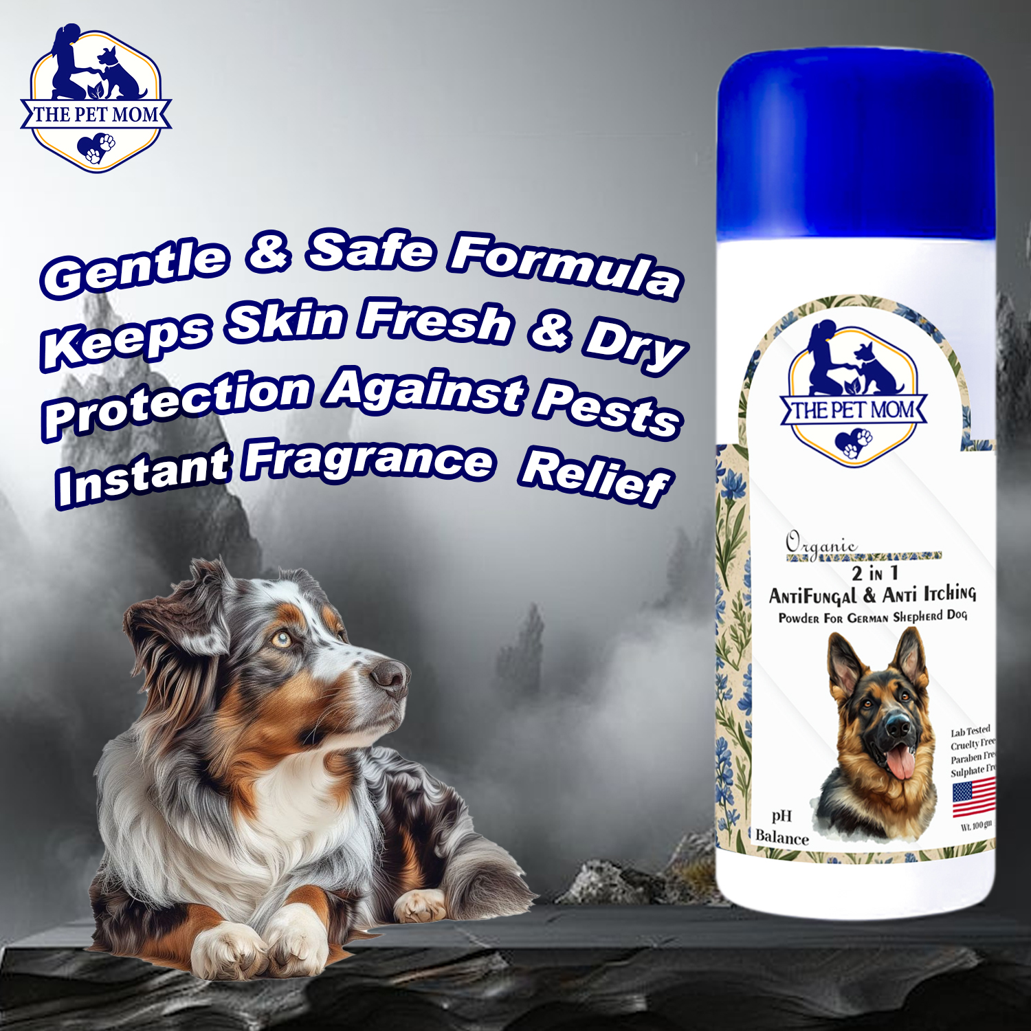 Conditioning Lavender Powder For Dog - 100gm - Image 5