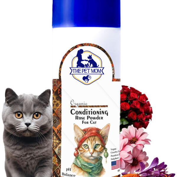 Conditioning Rose Powder For Cat - 100gm