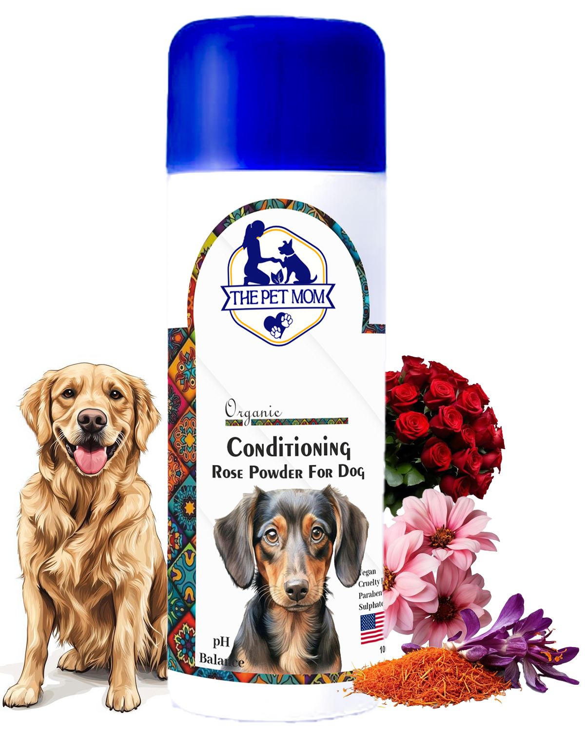 Conditioning Rose Powder for Dog - 100gm