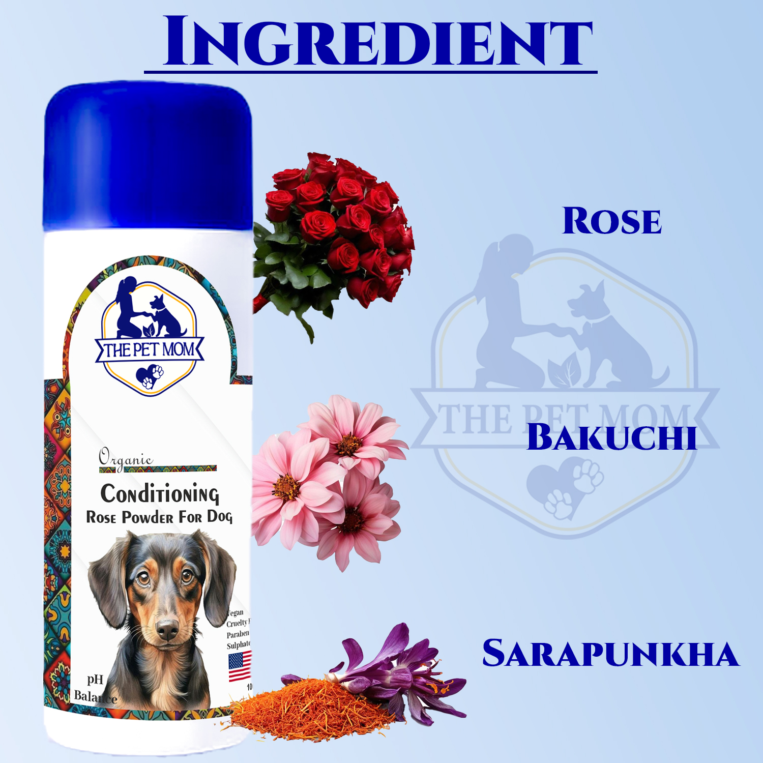 Conditioning Rose Powder for Dog - 100gm - Image 4
