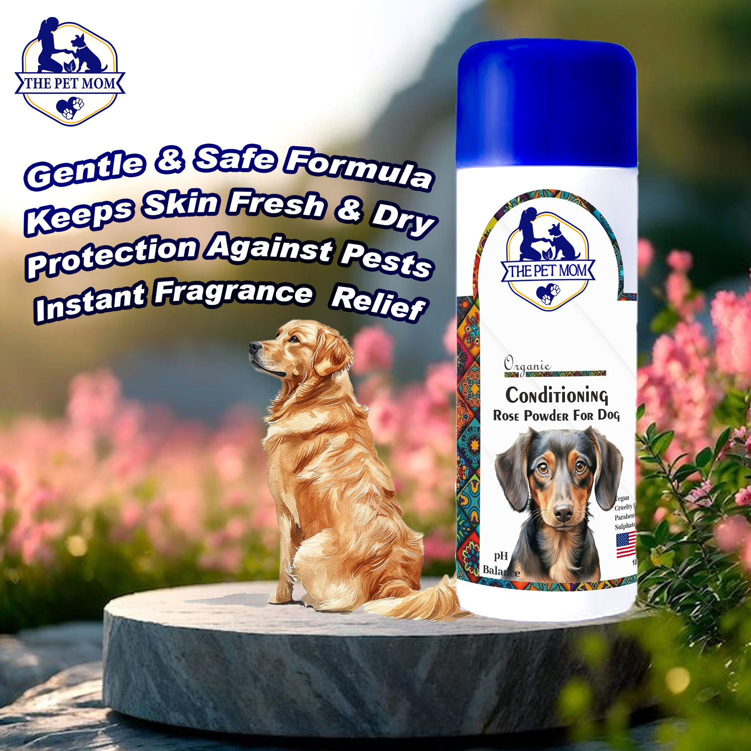 Conditioning Rose Powder for Dog - 100gm - Image 5