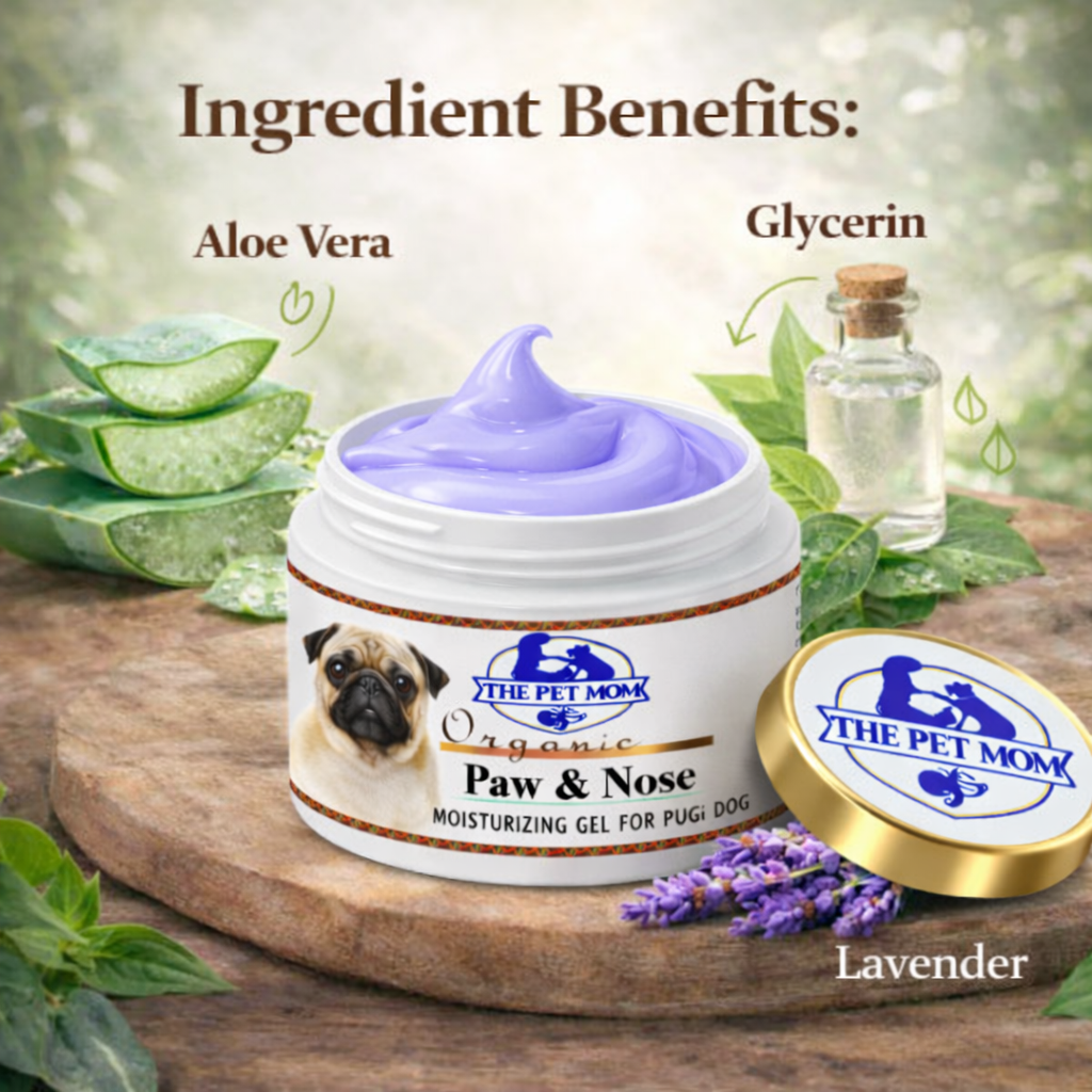 Paw & Nose Moisturizing Gel For Pug Dog - 50gm - Image 4