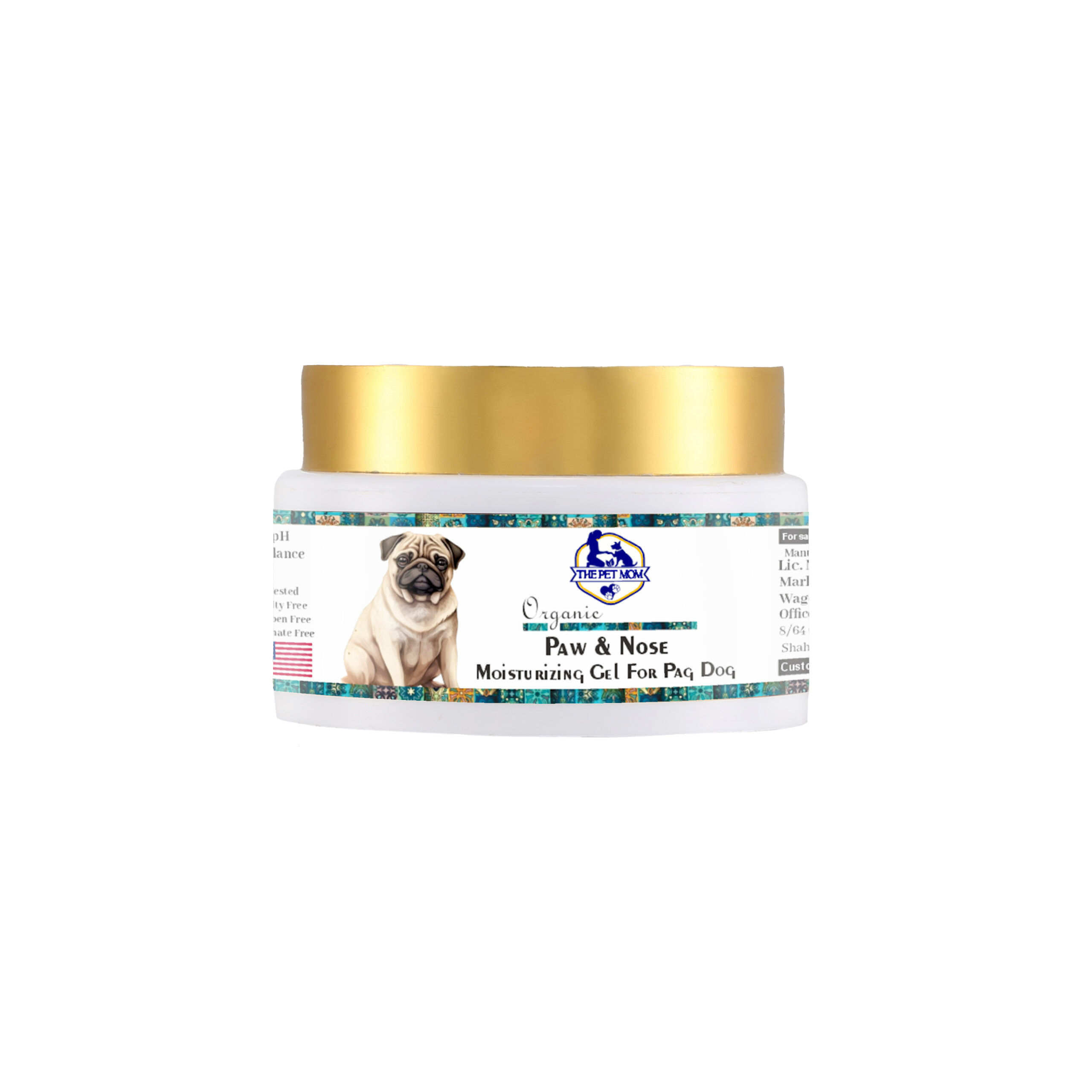 Paw & Nose Moisturizing Gel For Pug Dog - 50gm - Image 6